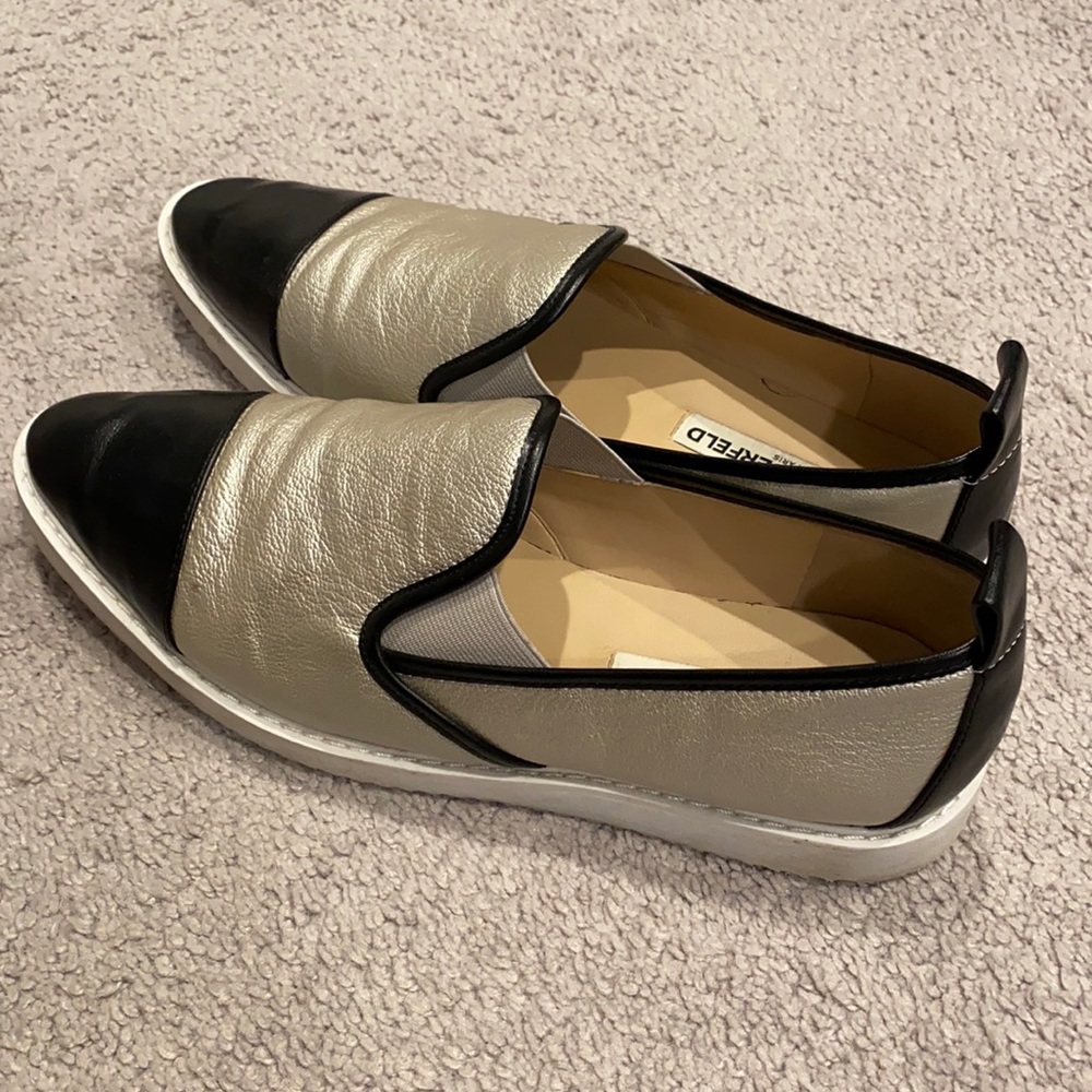 Karl Lagerfeld slip on sneakers